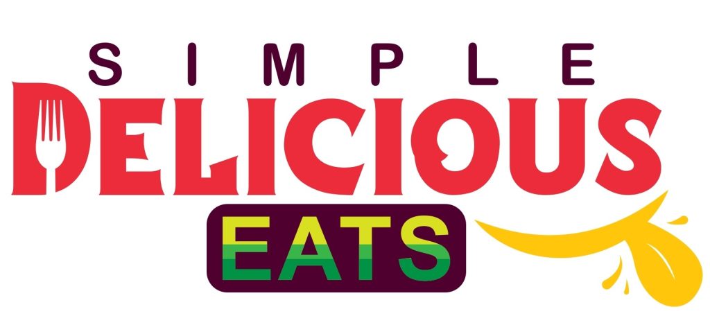 Simple Delicious Eats logo tongue rank math social share