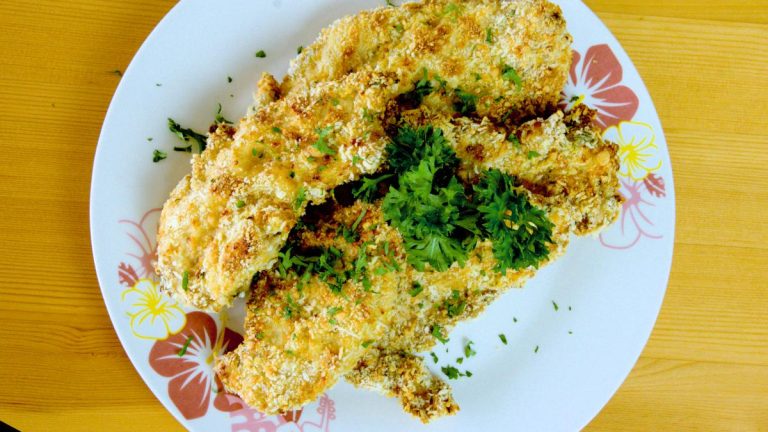 Parmesan crusted chicken featured image SDE