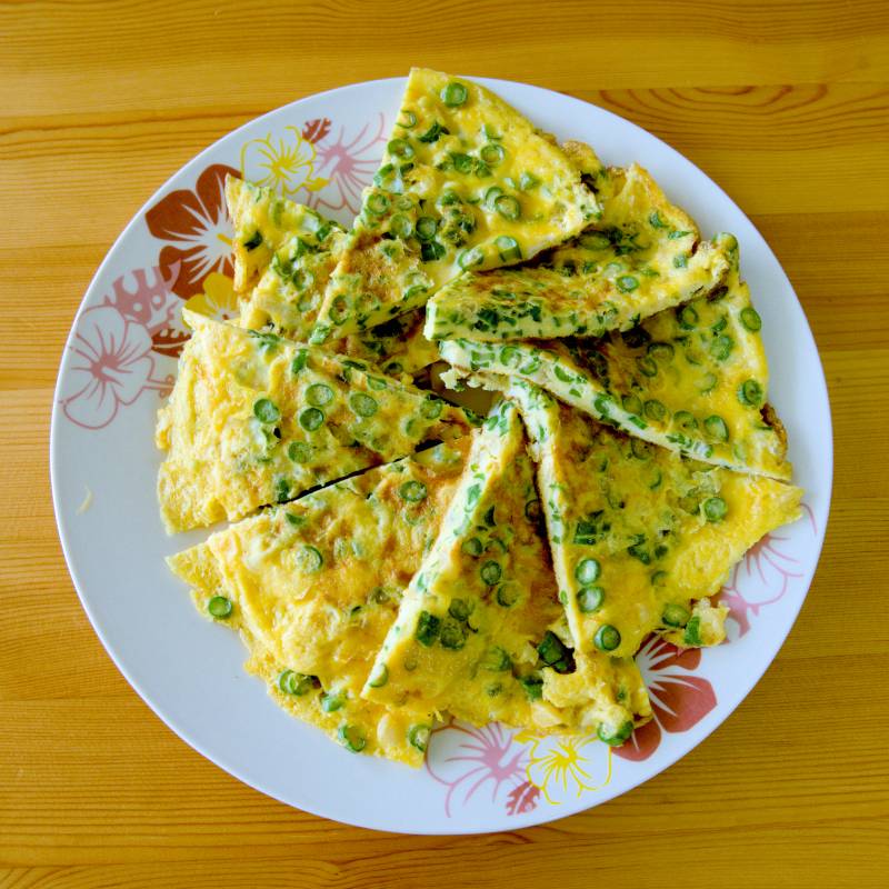 Green Bean Omelet | 豆角煎蛋 | Simple & Delicious Chinese recipe