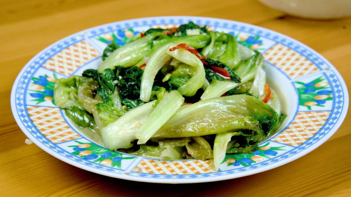 Lettuce with Fermented Tofu (Beancurd) | 5 Ingredients Simple Chinese ...