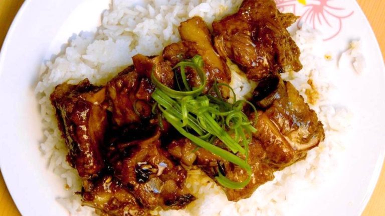 Chinese Braised prok ribs featured image